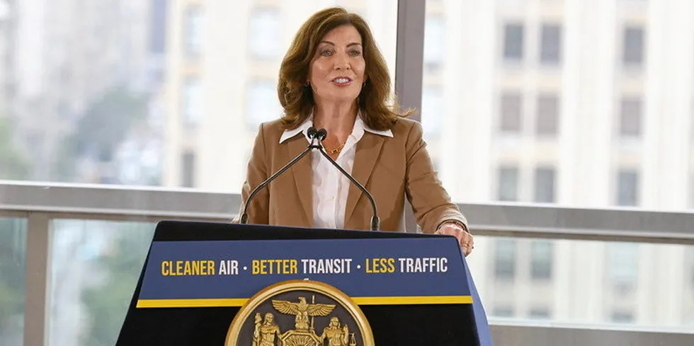 NY Governor Kathy Hochul.