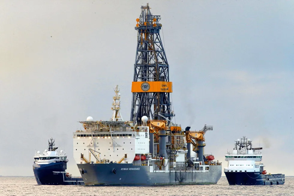 Brazil-bound: The Valaris Renaissance, also known as DS-15, will start drilling for Total in Brazil in July