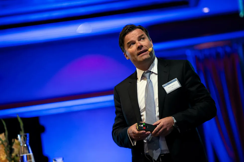 TGS chief executive Kristian Johansen
