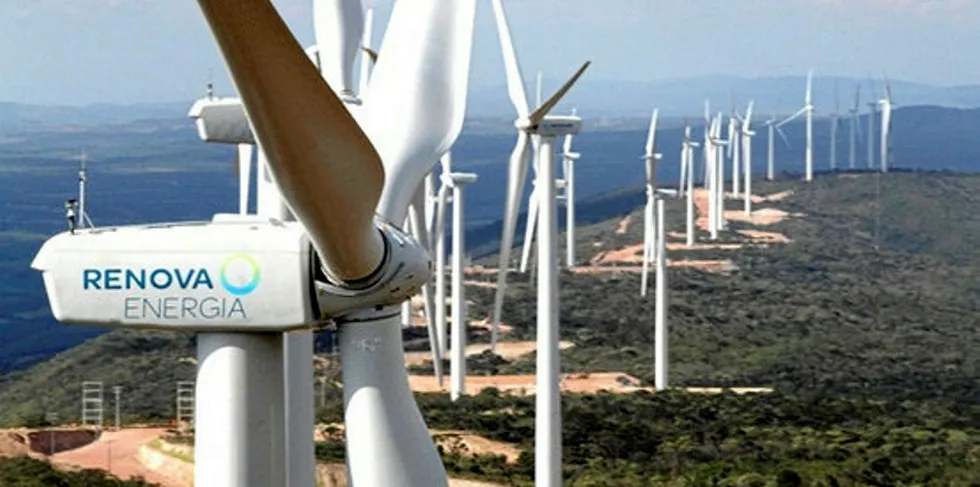 Renova turbines in Bahia. The state had the highest capacity factor of 45%