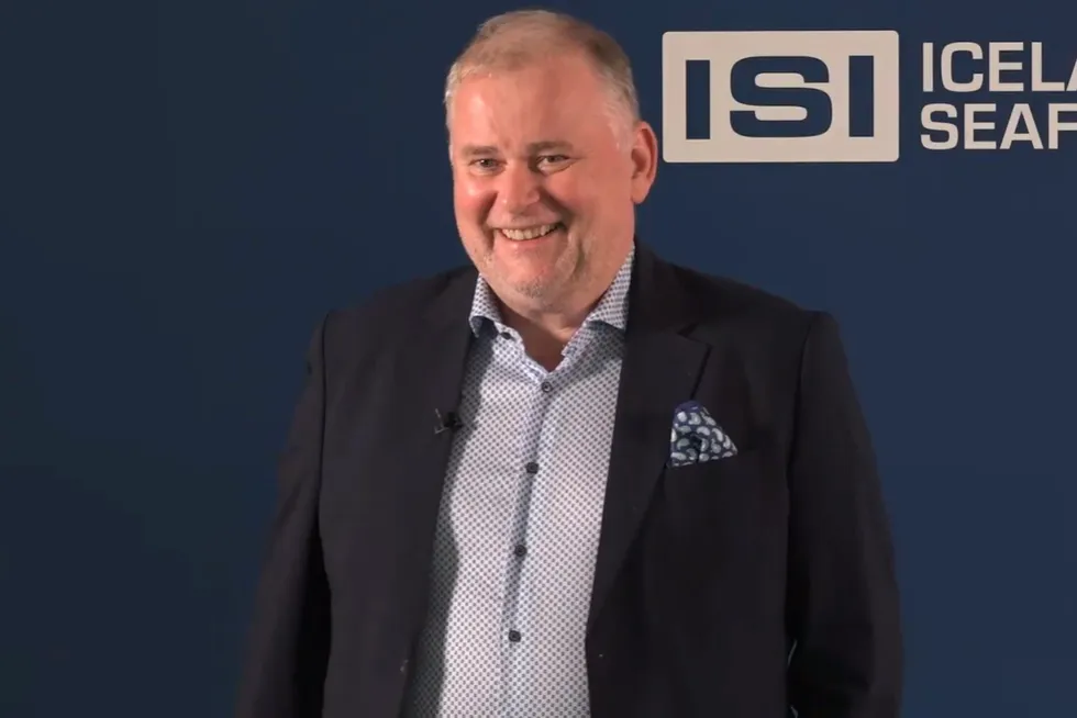 Aegir Pall Fridbertsson, CEO of Iceland Seafood International (ISI)