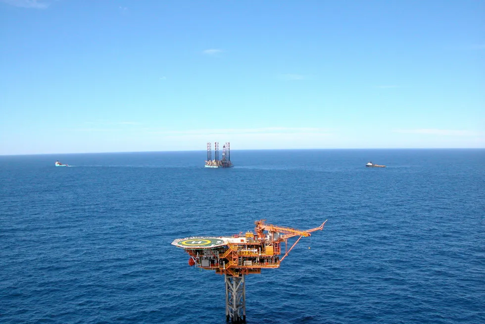 Important supplier: Beach’s Thylacine platform in the Otway basin.