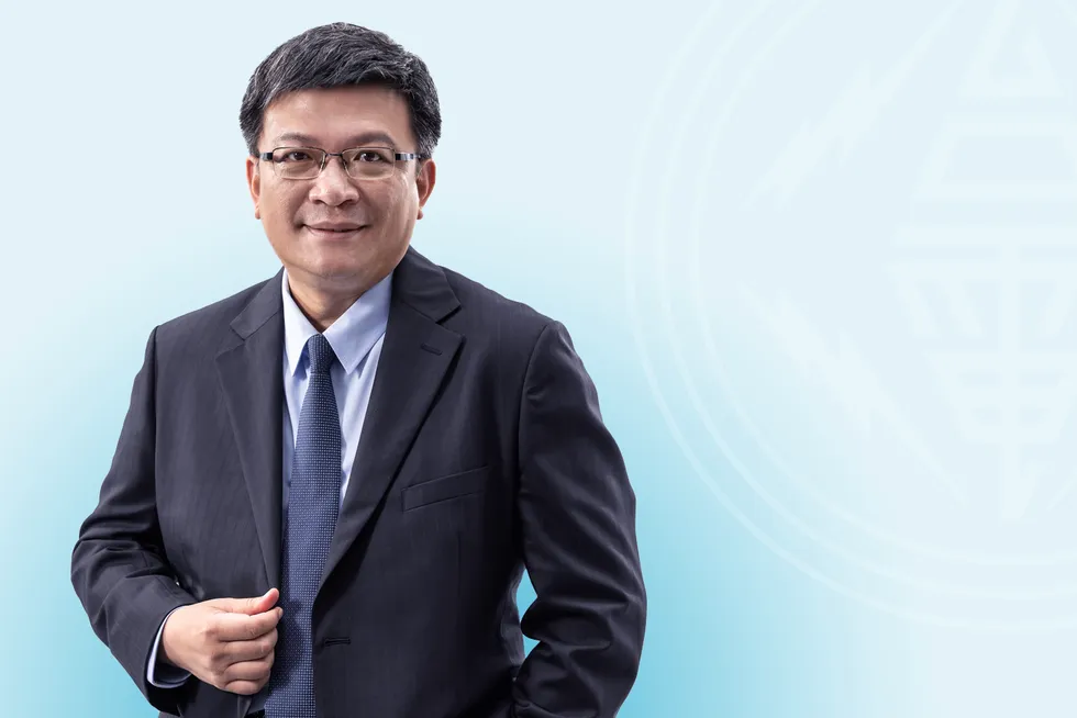 Taipower chairman, Wen-Sheng Tseng.