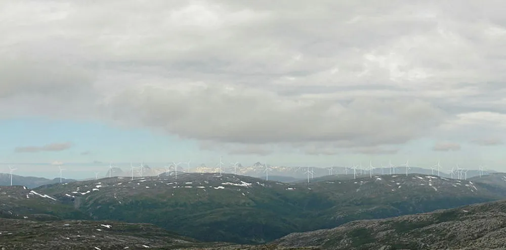 Øyfjellet vindkraftverk. Øyfjellet vindkraftverk.