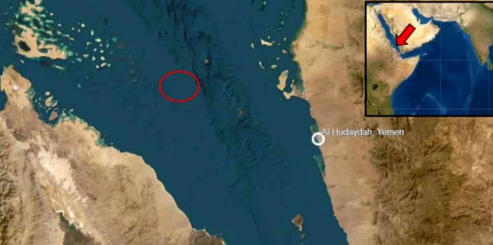 Location of one of the two attacks reported on Tuesday.