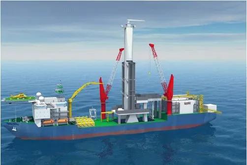 Bully for Shell: the ner drillship concept is being develope in partnership with Frontier Drilling.