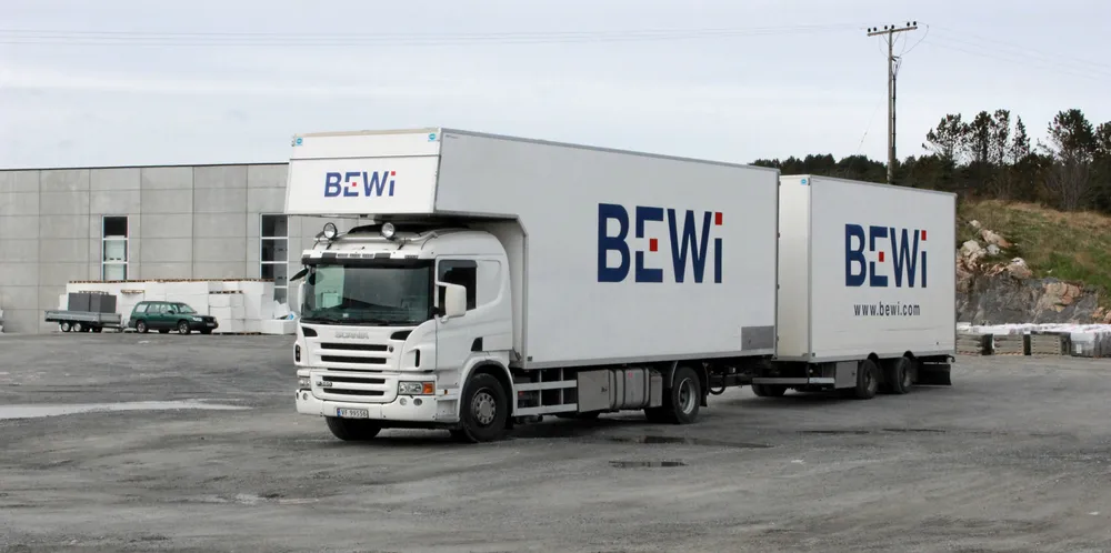 Fiskekasseprodusenten Bewi holder til på Frøya.