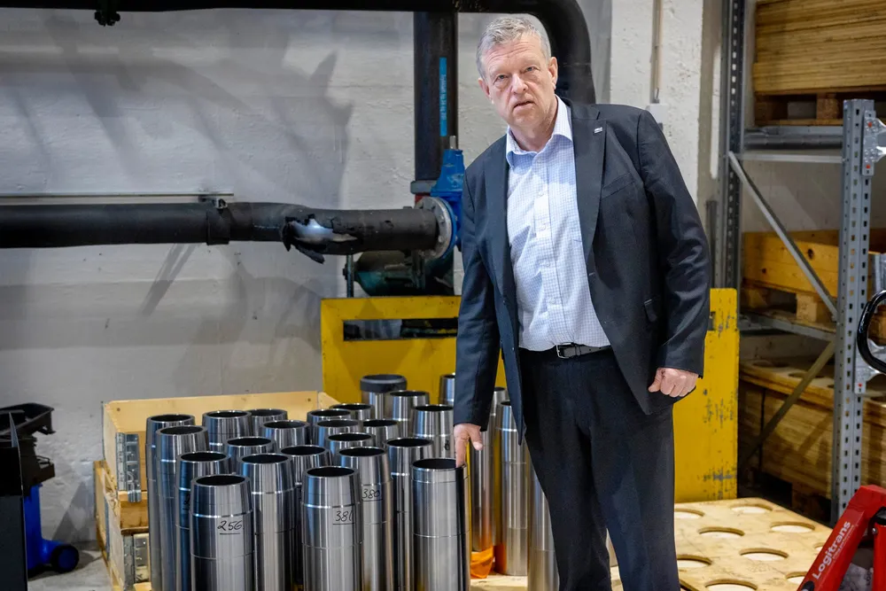 Konsernsjef Morten Brandtzæg i Nammo.