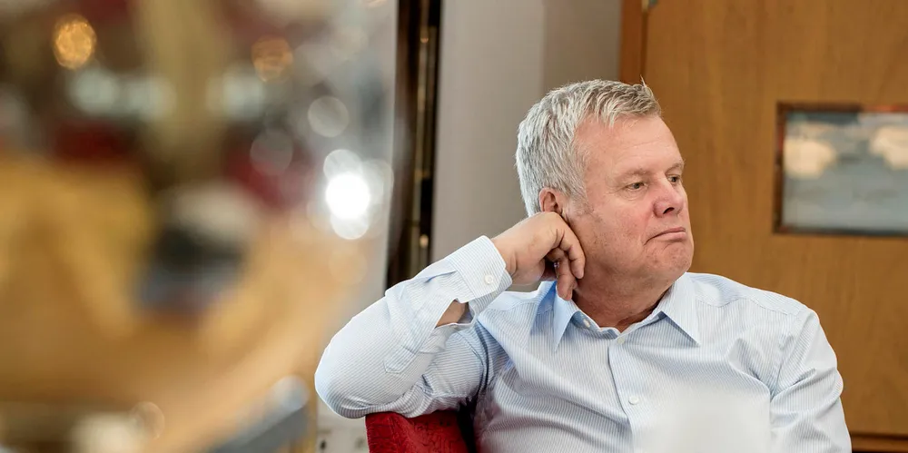 Salmon billionaire, Helge Møgster.
