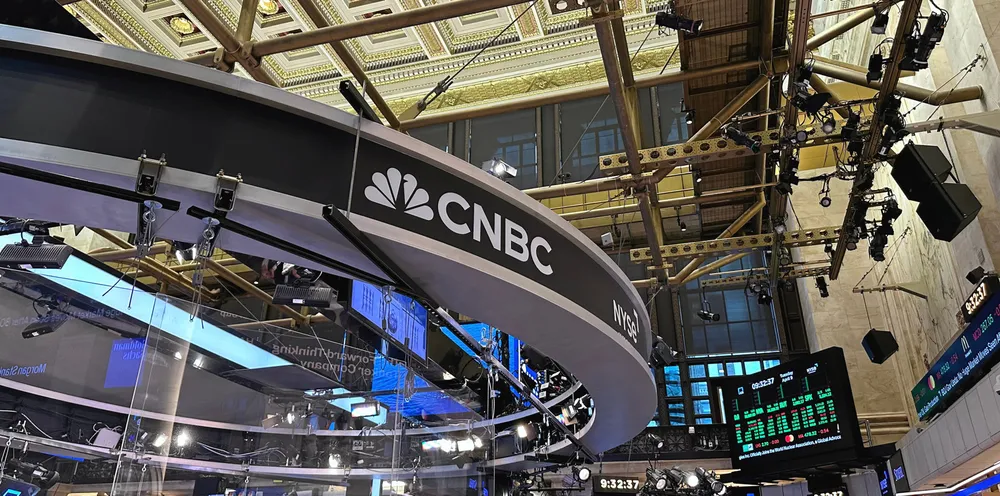 The floor of the New York Stock Exchange, where many shipping stocks were opening lower on Wednesday.