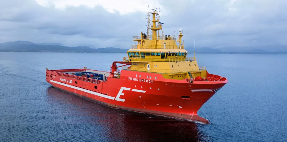 Eidesvik’s 6,000-dwt Viking Energy (built 2003) could be running on ammonia by mid-2026.