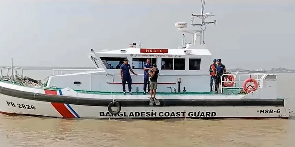 The search operation begins off Bangladesh.