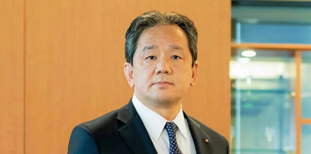 K Line chief executive is Yukikazu Myochin.