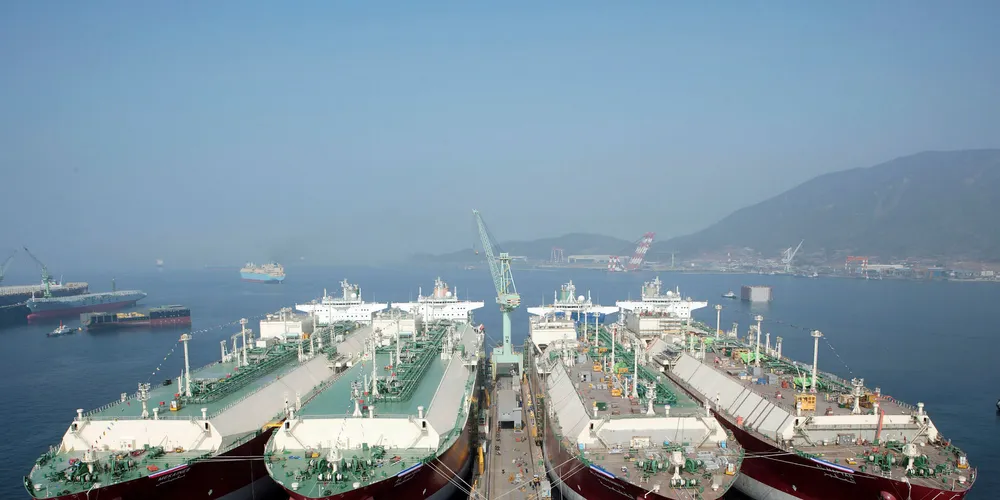 Samsung Heavy Industries is a major builder of LNG carriers.