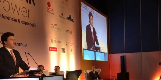 Fernando Coelho Filho addresses Brazil Solar Power last week