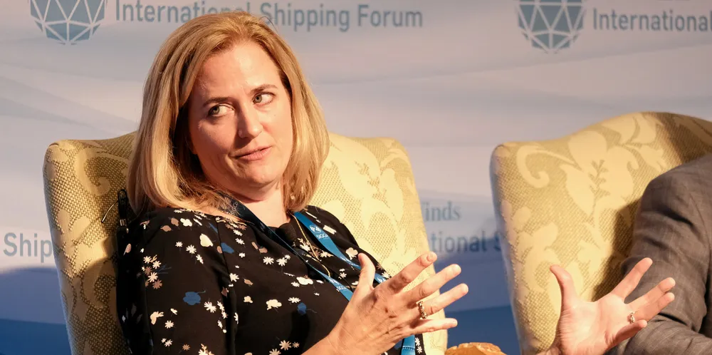 International Seaways chief executive Lois Zabrocky's company has a new investor: David Einhorn's Greenlight Capital.