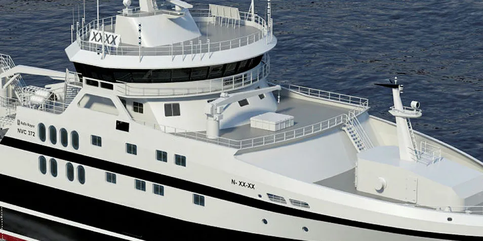 NY TRÅLER: Slik blir den nye supertråleren til Prestfjord-rederiet som kommer sommeren 2020.