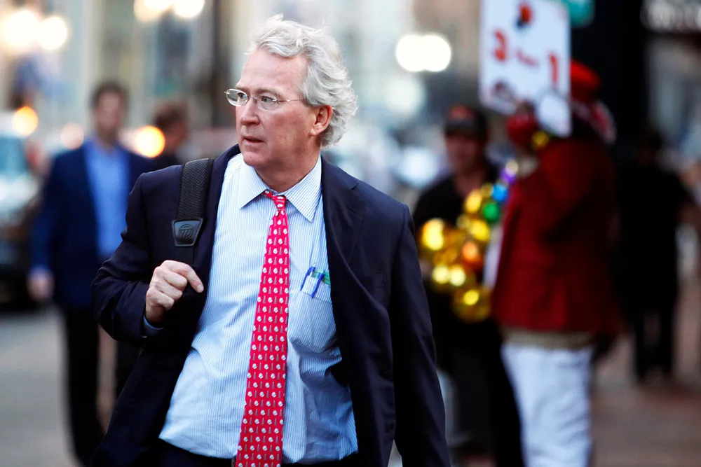 Til later: Chesapeake chief Aubrey McClendon has stepped down as scheduled 1 April