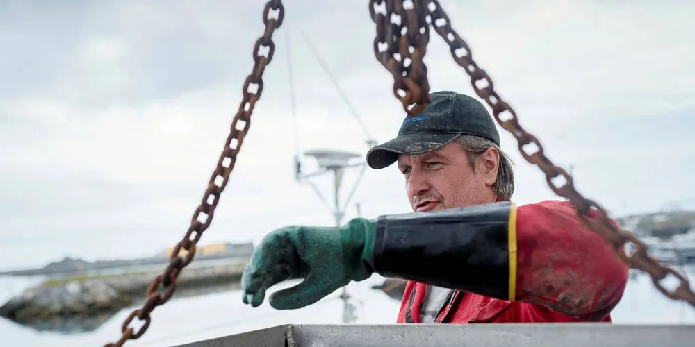 Fisker og leder i Andøy Fiskarlag, Yngve Larsen.Foto: Skjalg Bøhmer Vold