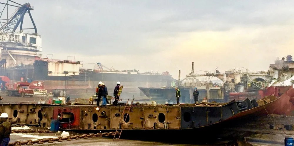 Shipowners must carry out sustainable recycling by ensuring responsible practices are followed on the ground, according to Sea Sentinels.