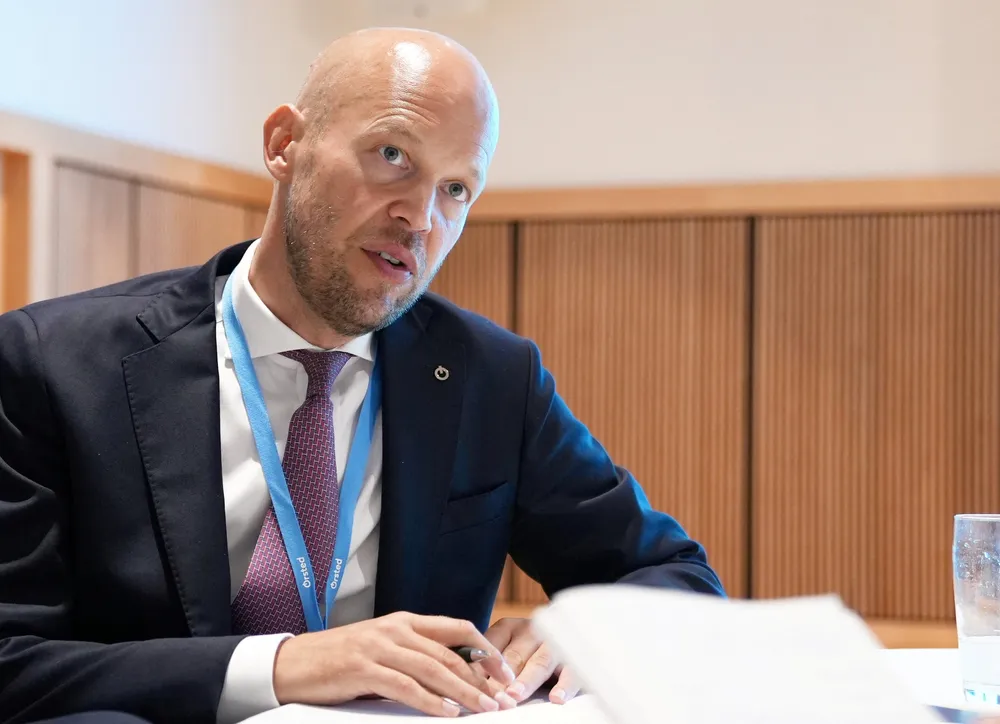 Administrerende direktør Rasmus Errboe er likevel fornøyd med selskapets fremgang.