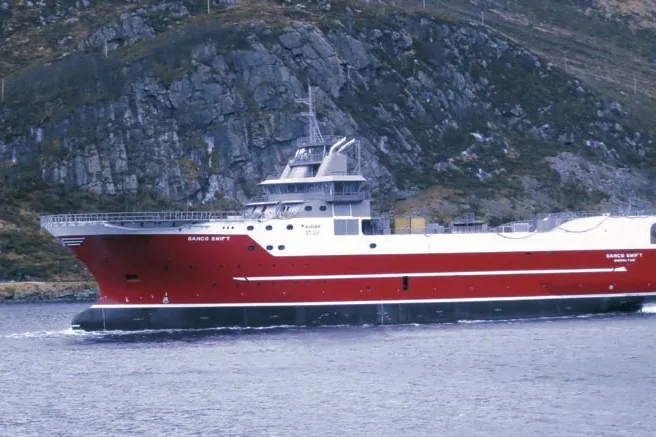 Offshore shoot: the 3D SHarp survey will be gathered using the Sanco Swift