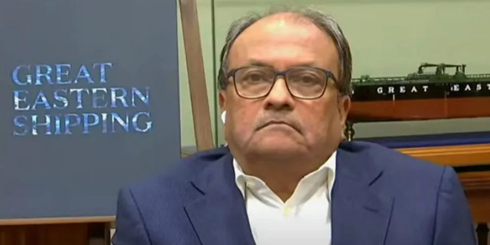 Bharat Sheth is managing director of Great Eastern Shipping.