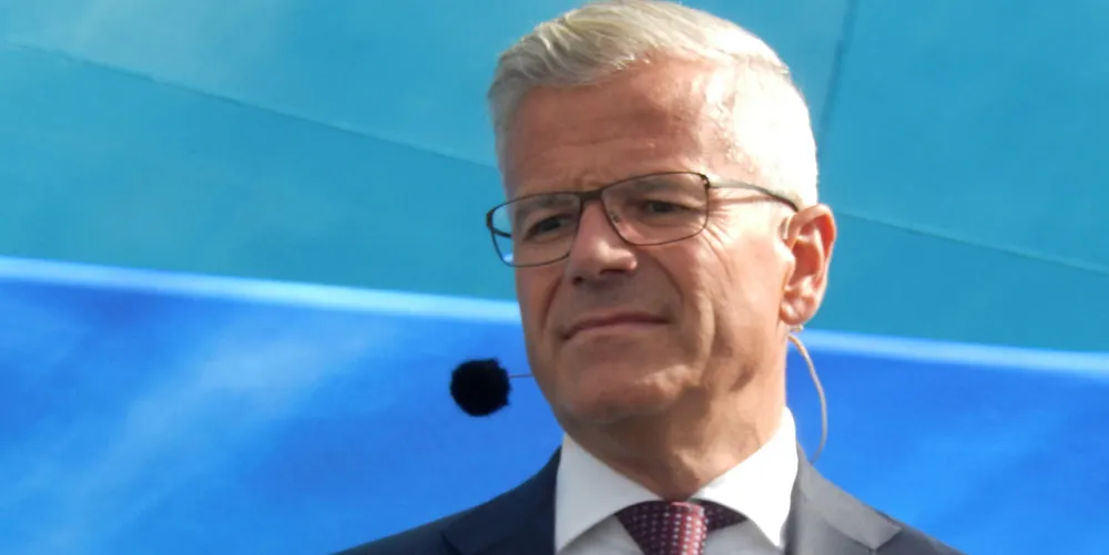 AP Moller-Maersk chief executive Vincent Clerc.