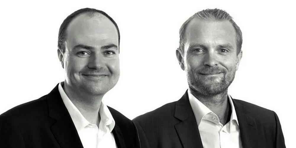 Til Gråkjær Aqua: Ronni Borre Larsen (t.v.) og Jens Jensen.