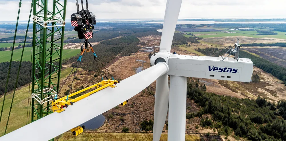 A Vestas EnVentus prototype installation.