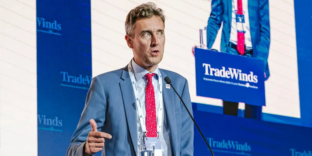 Alexander Saverys is chief executive of CMB.