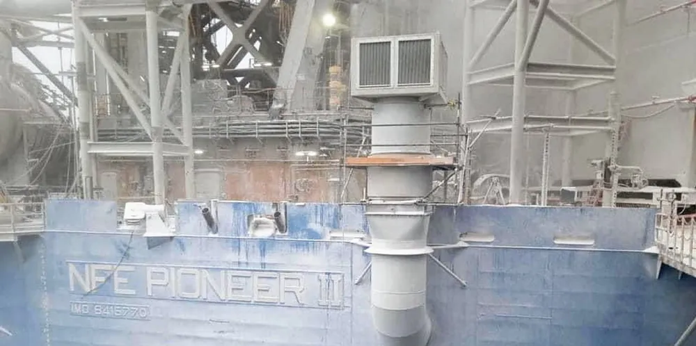 New Fortress Energy is dealing with a cold box incident on its upcoming Fast LNG project off Mexico.
