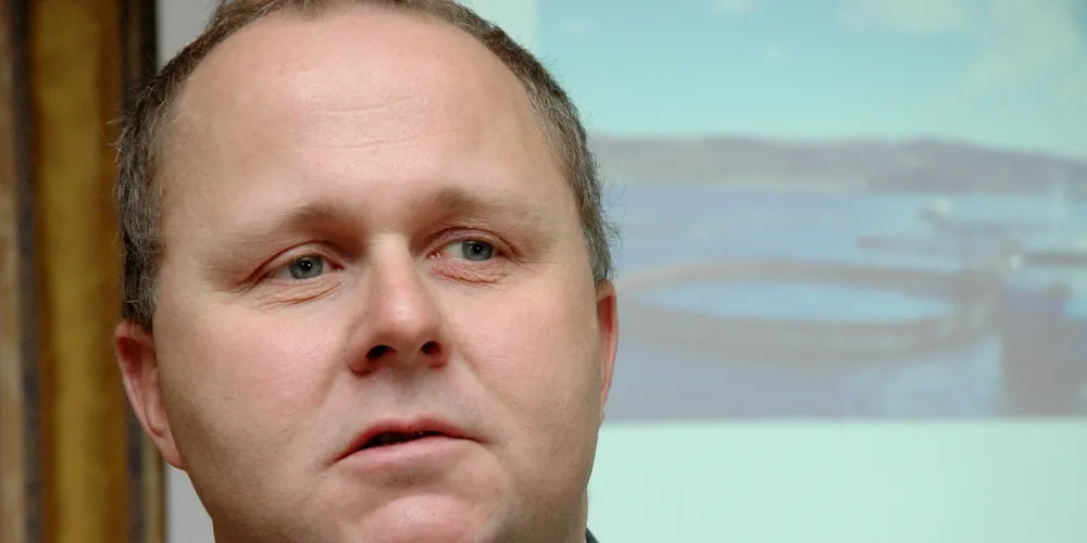 Konsernsjef Morten Vike i Grieg Seafood frykter ikke muligheten for at Cermaq og Marine Harvest blir ett selskap.