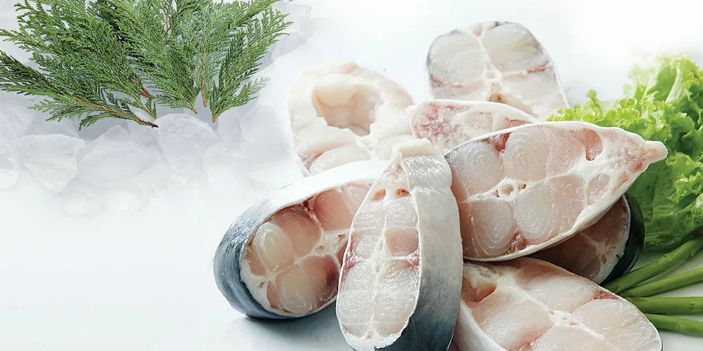 Pangasius steaks from Vietnam.