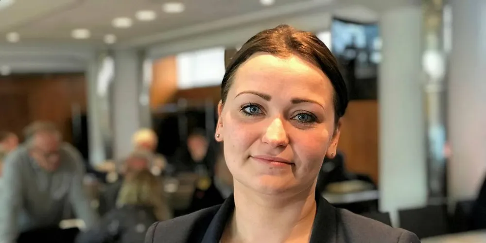 Veronica Isabel Pedersen (Frp), statssekretær i Nærings- og fiskeridepartementet.Foto: Kjersti Sandvik.