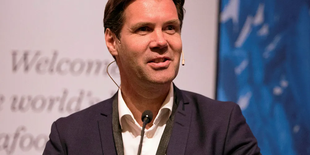 Leroy Seafood CEO Henning Beltestad