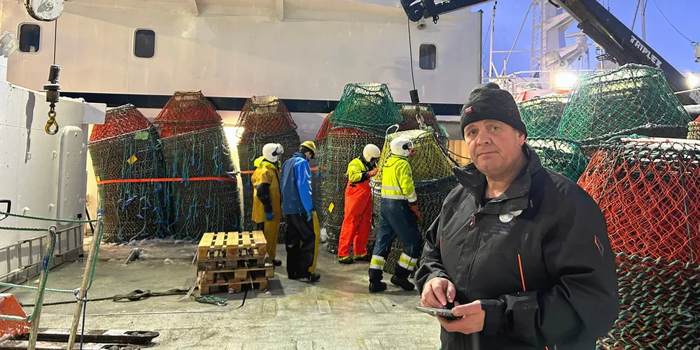 Per Thore Kraknes forteller at selskapet ikke har fått satt seg inn i varslene enda. Her avbildet på fartøyet «Polar Pioneer».