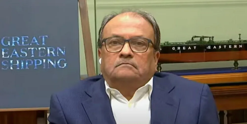 Bharat Sheth is managing director of Great Eastern Shipping.