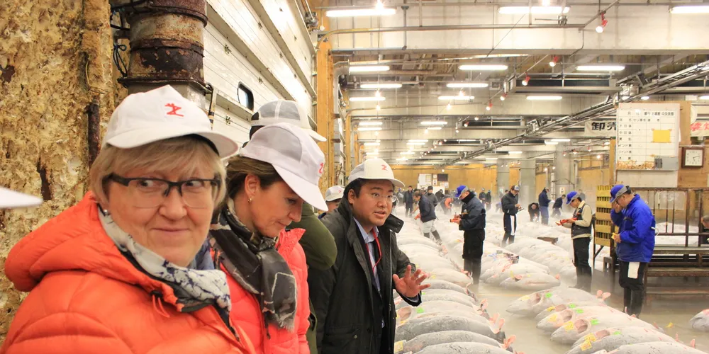 Outgoing Norwegian Fisheries Minister Elisabeth Aspaker. Photo: Anders Furuset