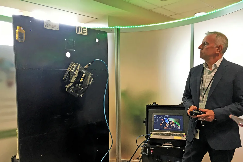 Technology: BP's crawler robot at OTC 2018
