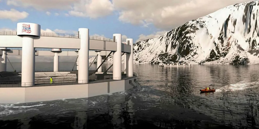 Norway Royal Salmon's Arctic Offshore Farming project.
