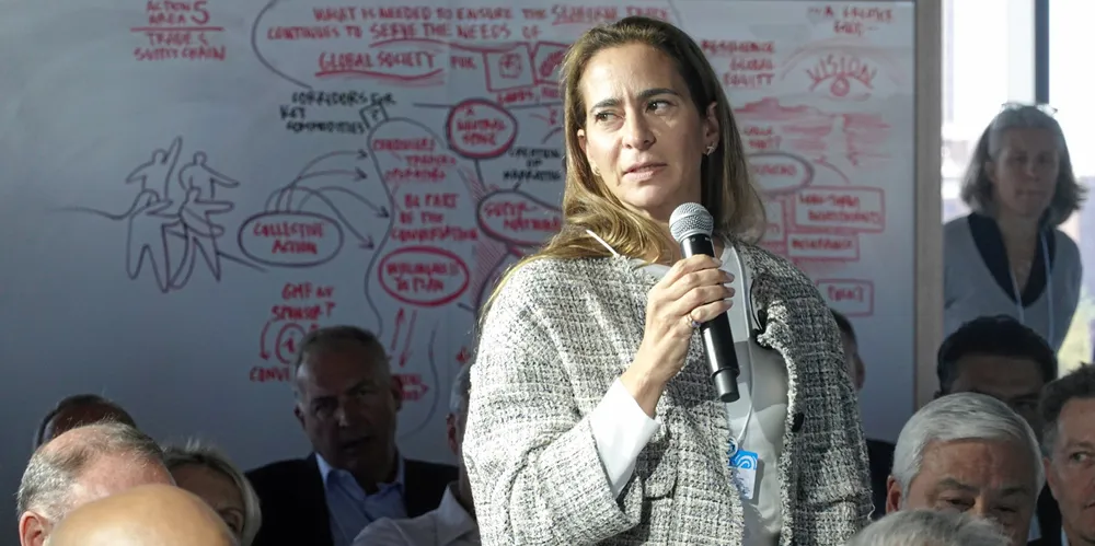 Diana Shipping, led by chief executive Semiramis Paliou, has fixed two bulkers on time charters that are expected to earn $15m total.