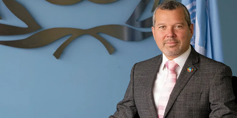 Arsenio Dominguez will become International Maritime Organization secretary general on 1 January. He is from Panama.