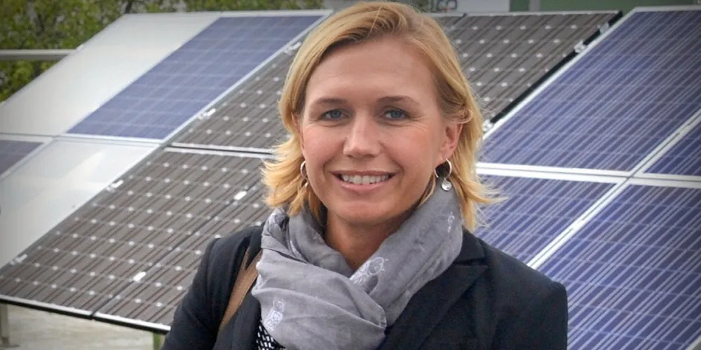 Trine Kopstad Berentsen er daglig leder i Solenergiklyngen.