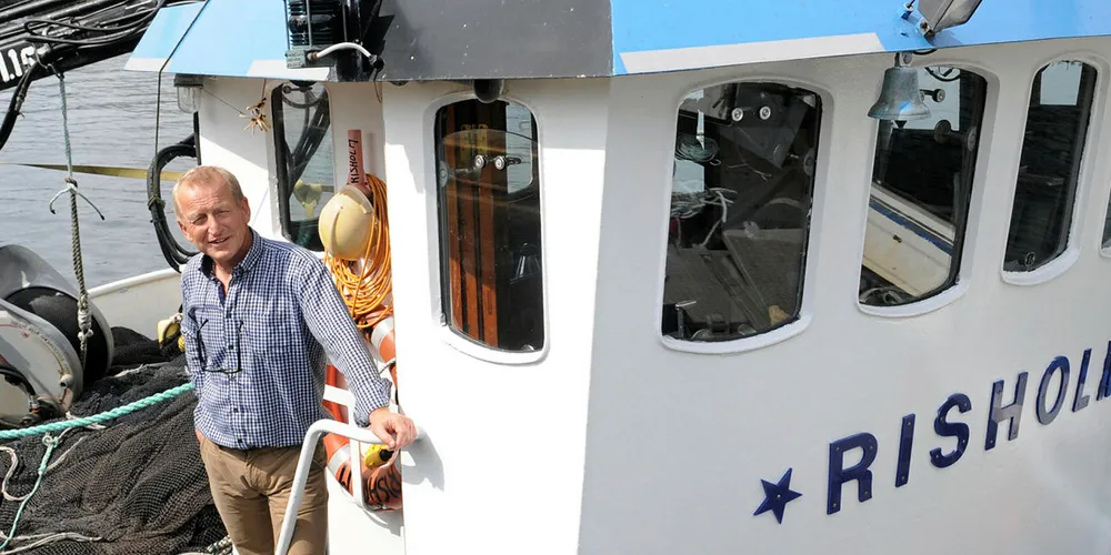 TRIST: Kåre Heggebø mener at det er trist at kvotene i brislingfisket settes så lavt at det ikke er grunnlag for fiske.