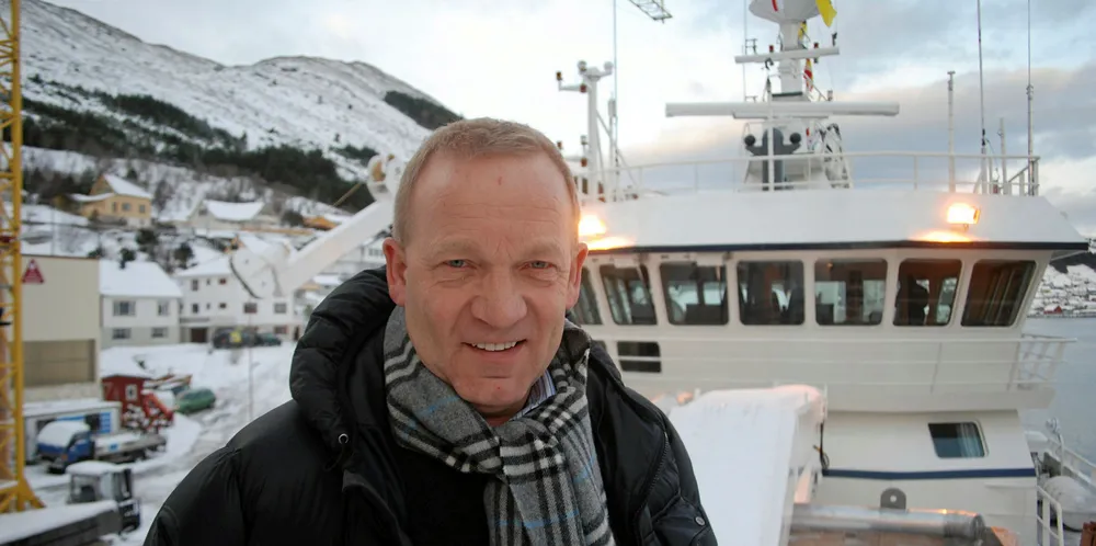 VETERAN: Reder Tore Lyng har drevet med fiske og sjømat i drøyt 45 år.