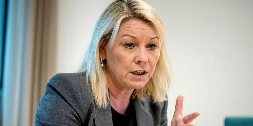 Kommunal- og moderniseringsminister Monica Mæland (H).Foto: Fartein Rudjord