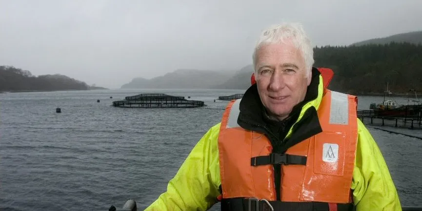Scott Landsburgh, chief executive of the Scottish Salmon Producers Organisation