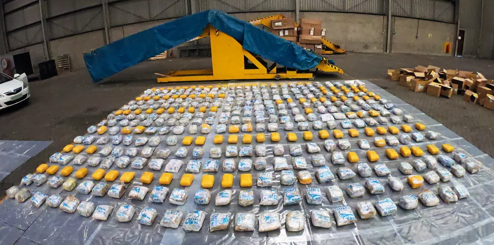 The nearly 400kg of heroin seized by British authorities in August 2019