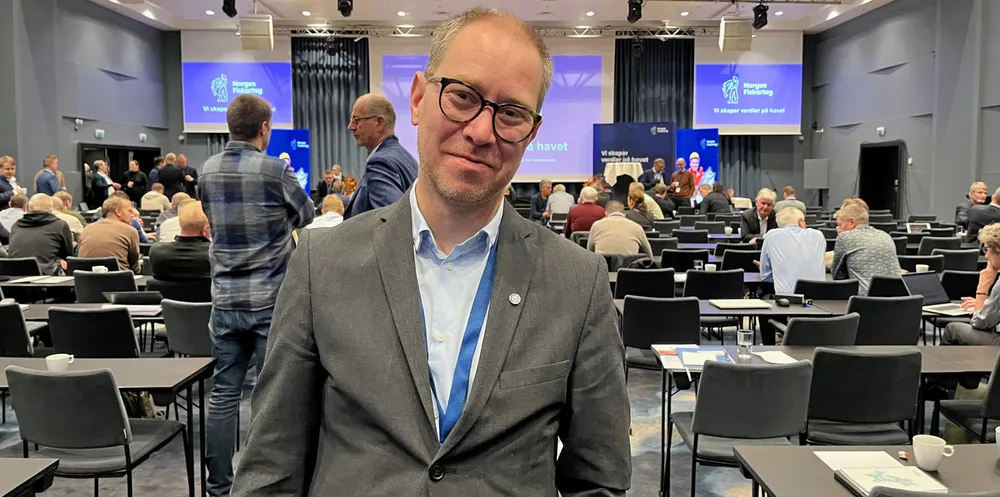 Sverre Johansen, generalsekretær i Norges Fiskarlag.